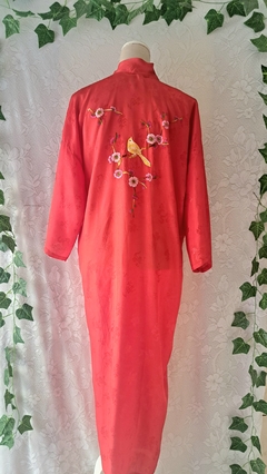 Kimono robe vintage Bird - El Almacen de Lulú