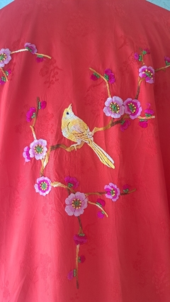 Imagen de Kimono robe vintage Bird