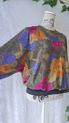 Blusa Johanna York 80s - El Almacen de Lulú