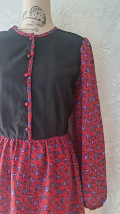 Vestido Folk 70s - comprar online