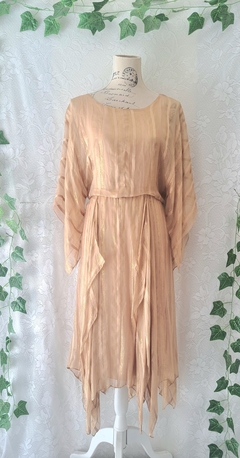 Vestido Golden Disco Era 70s - tienda online