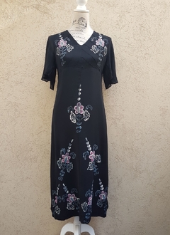 Vestido 40s pintado a mano - comprar online