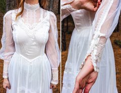 Vestido de novia GUNNE SAX 1970 - El Almacen de Lulú