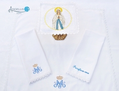 ALFAIAS PARA ALTAR NSra de Lourdes