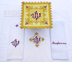 CONJUNTO DE ALFAIAS VIDEIRA JHS ROXO - comprar online