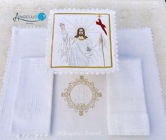CONJUNTO DE ALFAIAS JESUS RESSUSCITADO - PÁSCOA