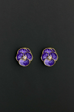 Aretes mini Violetas