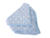 Bandana de Tecido Joy - Mini Patinhas Azul Claro - comprar online