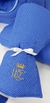 Edredom Pata Chic - Poá Azul Royal - comprar online