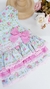 Vestido Baby Pata Chic Verão'24 Floral Romantic - Rosa na internet