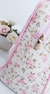 Bolsa de Mão Pata Chic Verão'24 Floral Romantic - Bege - Pequeno Chic Boutique Pet
