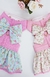 Vestido Laço e Guia Pata Chic Verão'24 Floral Romantic - Rosa na internet