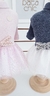 Vestido Glacê Pata Chic - Ballerine Rosê - Pequeno Chic Boutique Pet