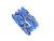LP10 - Laços de Tecido 2,5cm Joy - Realeza Urso Azul