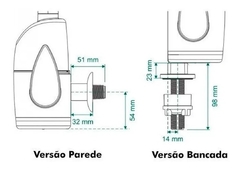 Torneira Elétrica Prima Touch Zagonel 220v (preta) 5500w - RANCHO PESCA