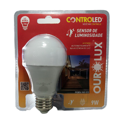 Lampada Led Com Fotocélula Embutida 9w Bivolt Ourolux na internet