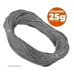 Tralha de Chumbo 25gr 100m King para Redinha Espera Profissional e Amador