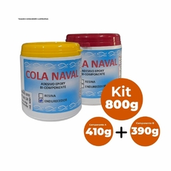 KIT COLA NÁUTICA EPOXY 800 GR