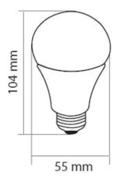 Kit 30 Lampada Led Com Fotocélula Embutida 9w Bivolt Ourolux - comprar online