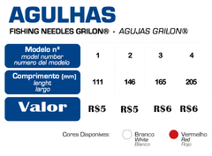 Agulha Grilon Mazzaferro - comprar online