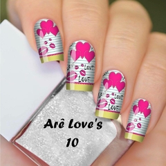 Película em Gel Transparente Ref: Love's 10 Cartela com 12 unidades