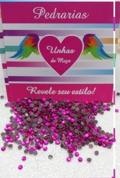 Strass Pink 2mm com 1.000