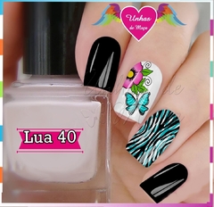 Película em Gel Transparente Ref: Lua 40 Cartela com 12 unidades