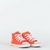 TENIS CHUCK TAYLOR ALL STAR CANO ALTO LARANJA CHAMA/VERDE CITRICO - comprar online