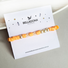 PULSERA ALTEA (BLANCA, ROSA, NARANJA)