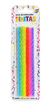 VELAS FINITAS DE 17CM MULTICOLOR! PACK X 24 VELAS