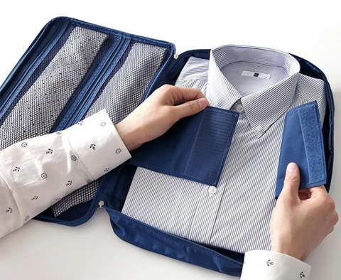 ORGANIZADOR DE CAMISAS Y CORBATAS PARA VIAJES!