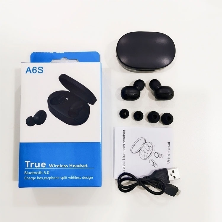 Auriculares A6s Bluetooth Inalambricos Mipods Tws In Ear