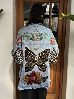 Jacket Butterfly Print