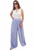 Calça Pantalona em Viscose Mania de Sophia Karol Azul - Mania de Sophia | Saias, Camisas, Vestidos, Blusas e Muito Mais