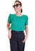 Blusa em Crepe Mania de Sophia Tati Verde - comprar online