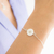 Pulsera Casiopea - Circon con engarce estrella - comprar online