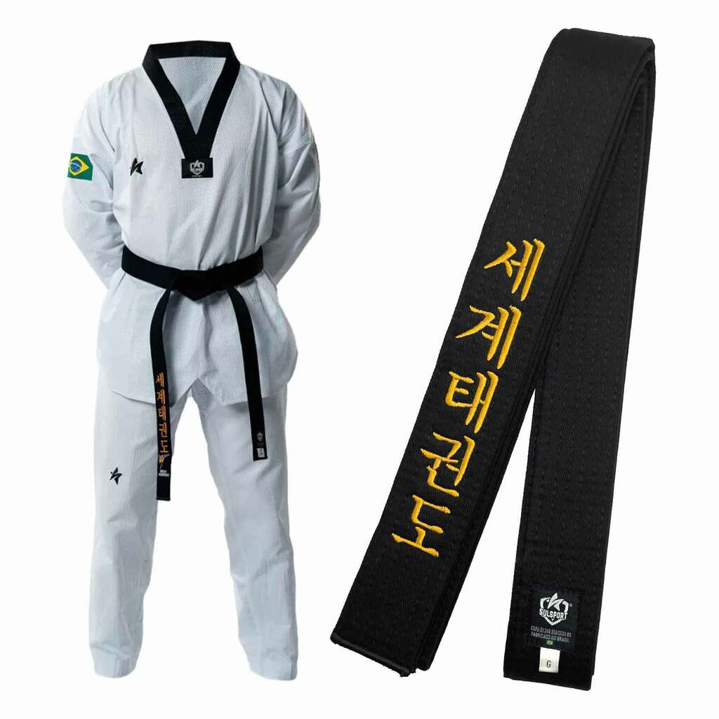 Dobok adidas gola branca hot sale