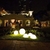 Luminária de Chão Esfera Soleil Branca Ø40cm Para Jardins Externos, Jardim de Inverno e Áreas Internas. na internet