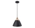 Luminária de Teto Pendente Moderno Manhattan Grande Cúpula Ø34cm Branca Para Salas Área Gourmet e Balcão de Cozinha - comprar online