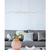 Imagem do Lustre Pendente Moderno de LED Twine Dourado para Sala de Jantar, Quartos e Sala de Estar - StudioLuce • QPD1339DO