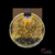 Arandela Moderna Celeste Dourado com LED Integrado para Cabeceira de Cama e Lavabos e Quartos - GMH • A-LUA-GOLD - Lustres Gênesis - A Criação do seu novo Brilho!