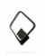 Arandela Moderna Preto Quadrada de LED para Quarto, Cabeceira de Cama, Lavabo e Corredor - Sindora • DCB03054 - loja online