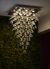 Lustre Plafon de Cristal Quadrado Solfist 55x55 para Sala Jantar, Sala de Estar e Quartos. - comprar online
