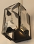 Arandela Moderna de Cristal Magnus Preta para Quarto, Sala de Estar, Lavabo e Varanda - Sindora • DCB00820 - comprar online