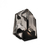 Arandela Moderna de Cristal Magnus Preta para Quarto, Sala de Estar, Lavabo e Varanda - Sindora • DCB00820