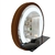 Espelho Moderno LED Touch Screen Redondo com Prateleira Para Banheiro, Penteadeira, Salão de Beleza e Lojas na internet