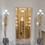 Escultura Malabarista Dourada com Globos Fosco Para Hall de Entrada, Sala de Estar e Jardim de Inverno - comprar online