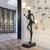 Escultura Malabarista Dourada com Globos Fosco Para Hall de Entrada, Sala de Estar e Jardim de Inverno na internet