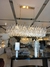 Lustre de cristal Retângulo 120x32 Nova Deli para Sala de Jantar - comprar online