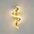 Arandela Moderna Madison de LED Dourado para Quarto, Cabeceira de Cama, Lavabo e Quarto Infantil - Sindora • DCB03104 - comprar online